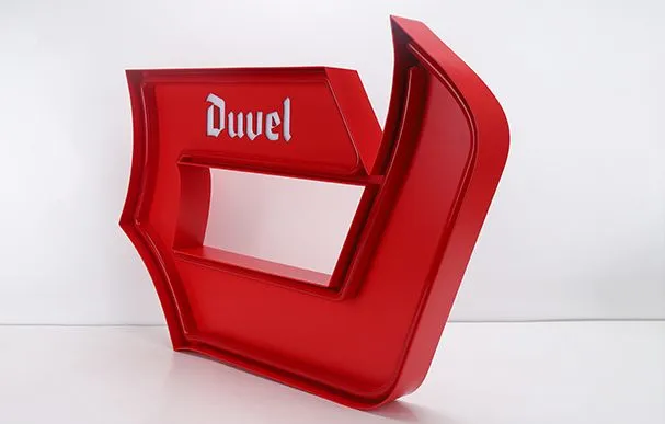 Double-sided neon sign outdoor light box