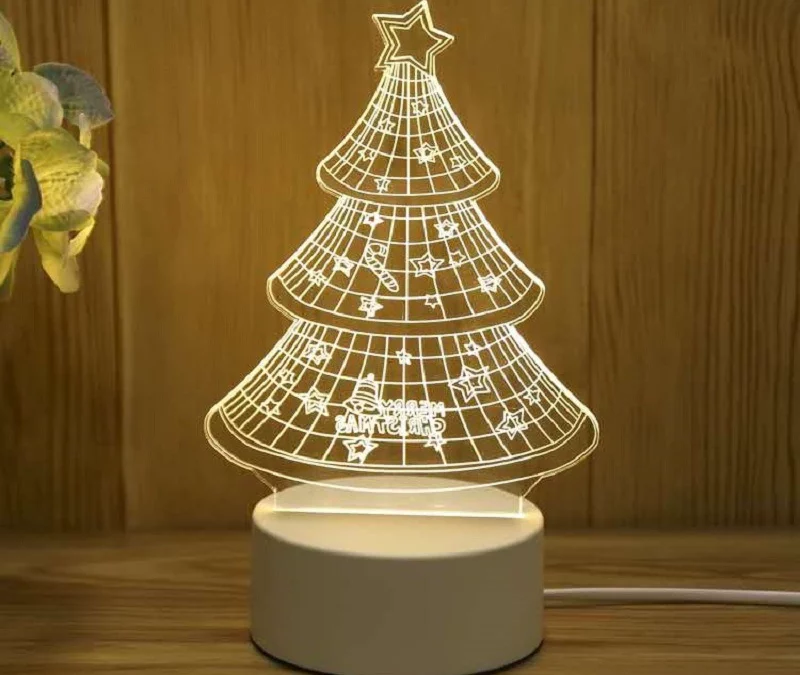 Acrylic LED 3D night light